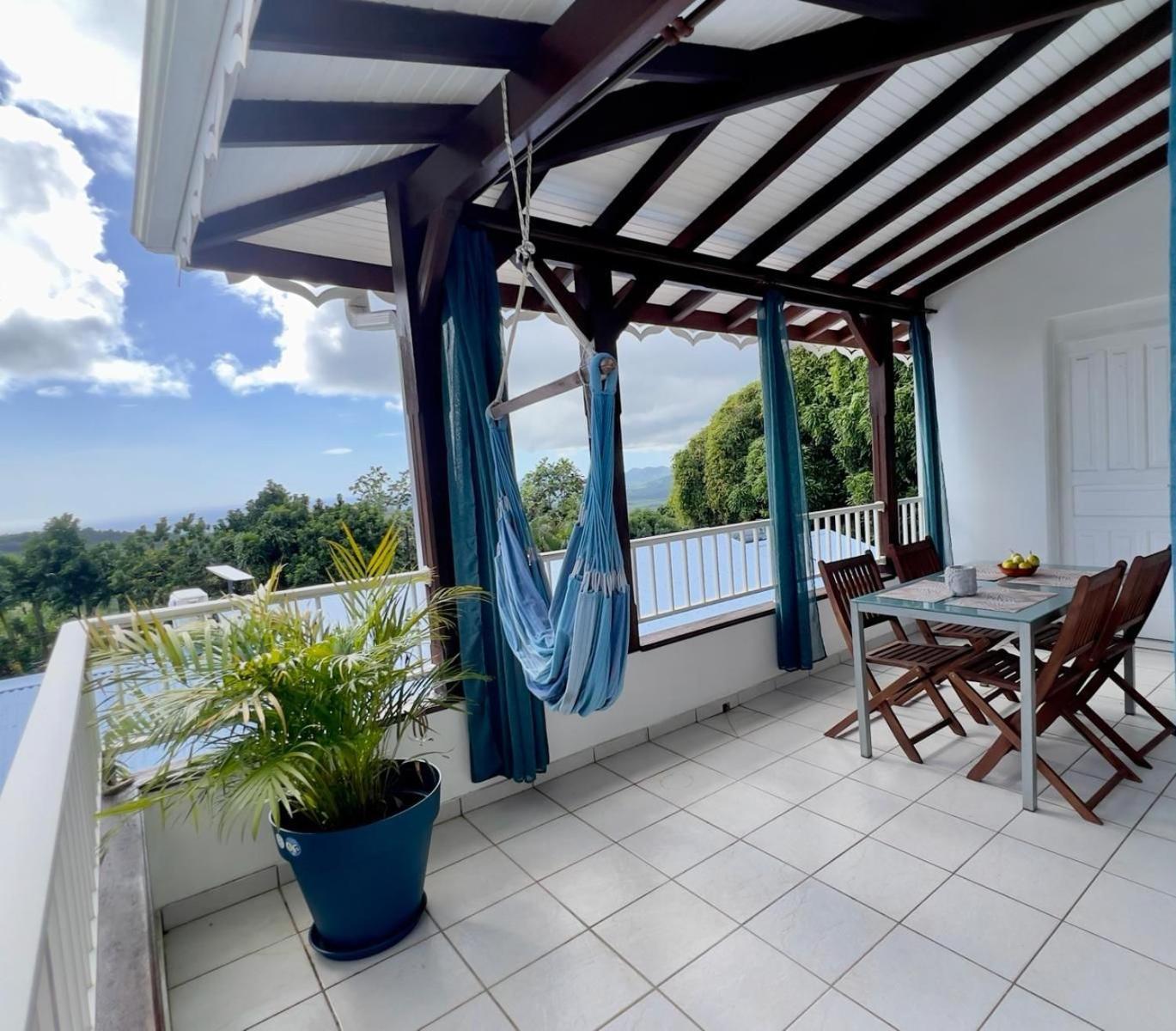 Villa Iguana, Duplex Paisible, Vue Magnifique Mer Et Rocher Du Diamant, Piscine Sainte-Luce Exterior foto